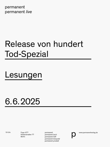 von hundert Release Tod-Spezial