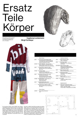 Ingeborg Lockemann, Birgit Schlieps, ERSATZ TEILE KÖRPER