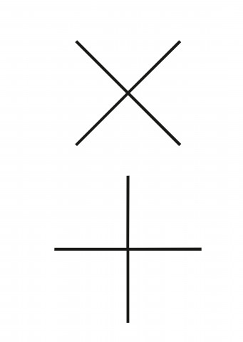 ×+