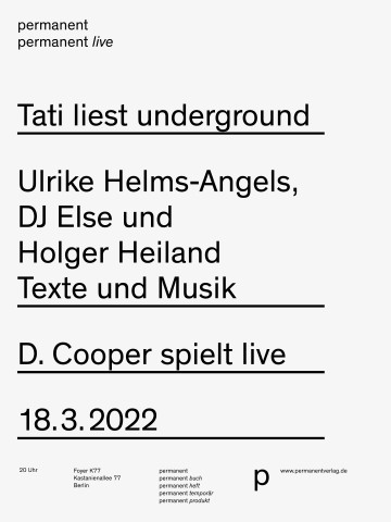 Tati liest underground
